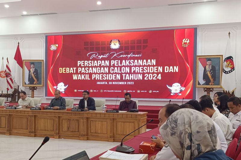 KPU masih cari moderator untuk debat peserta Pilpres 2024 KPU masih cari moderator untuk debat peserta Pilpres 2024