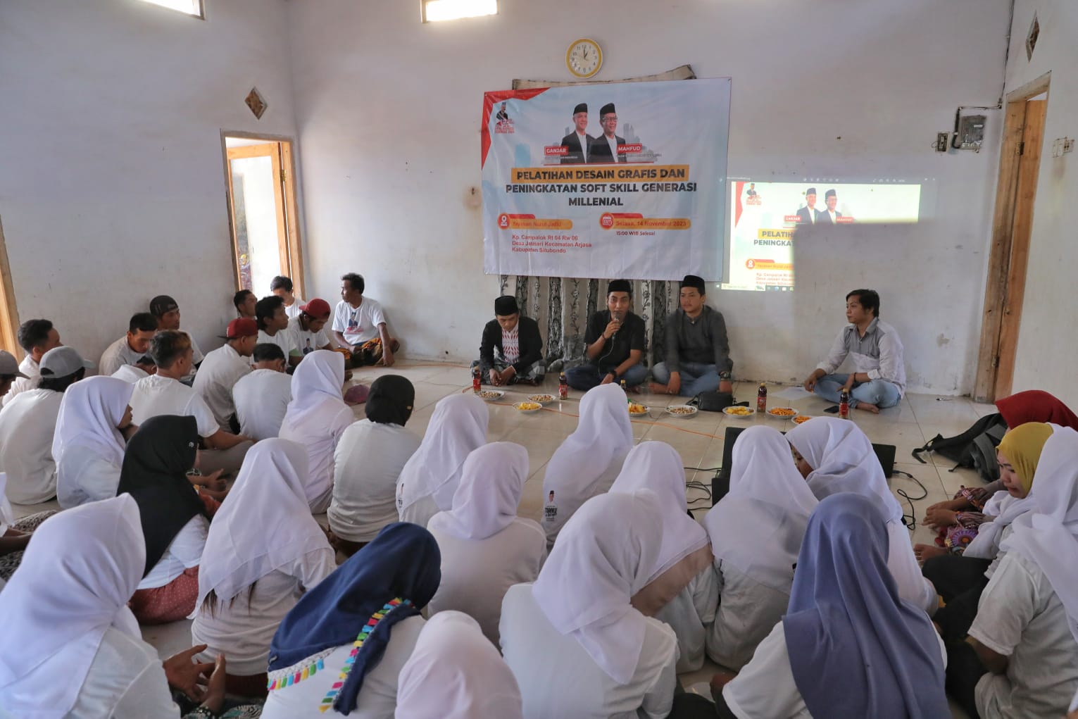 Gus-Gus Ganjar tingkatkan skill milenial melalui pelatihan desain grafis