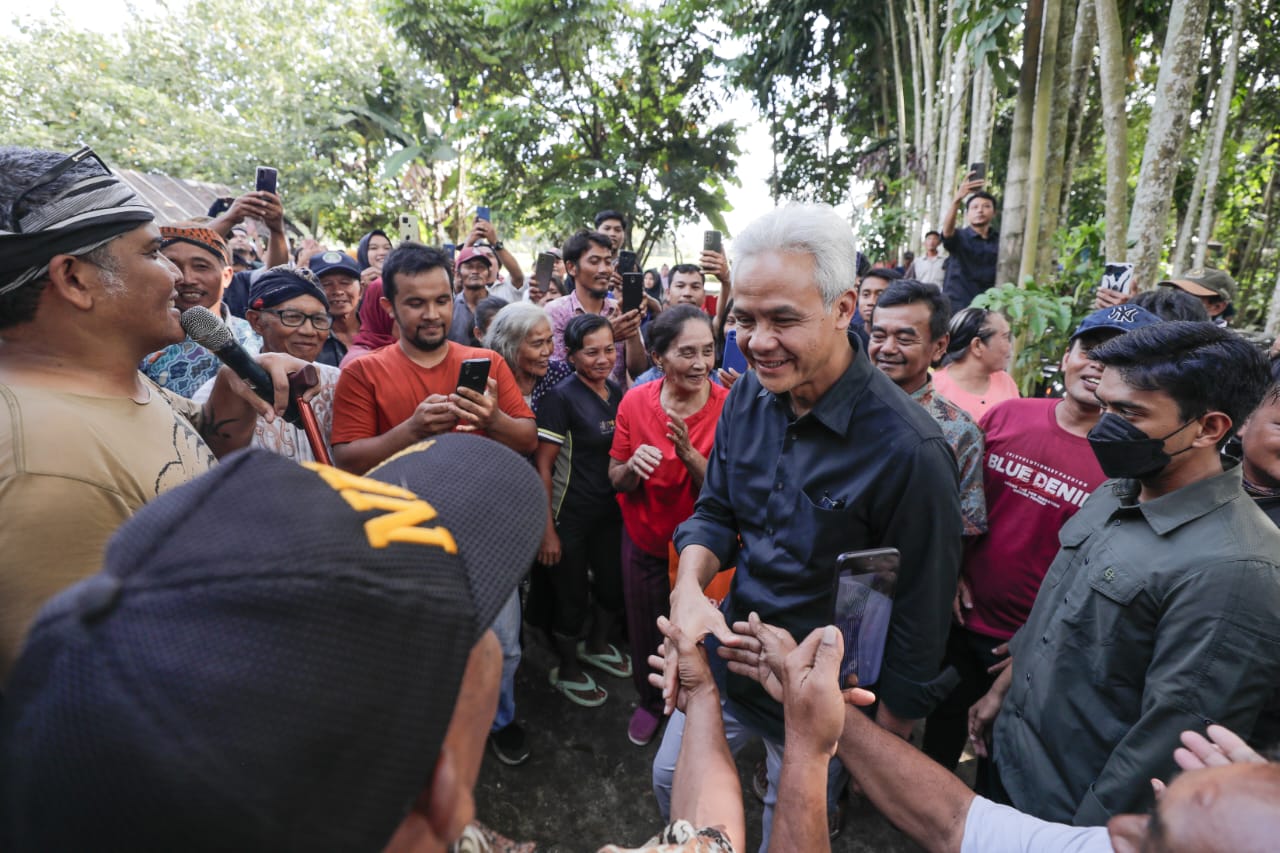 Dicurhati petani soal harga pangan, Ganjar bicara soal stabilisasi harga dan modernisasi pertanian