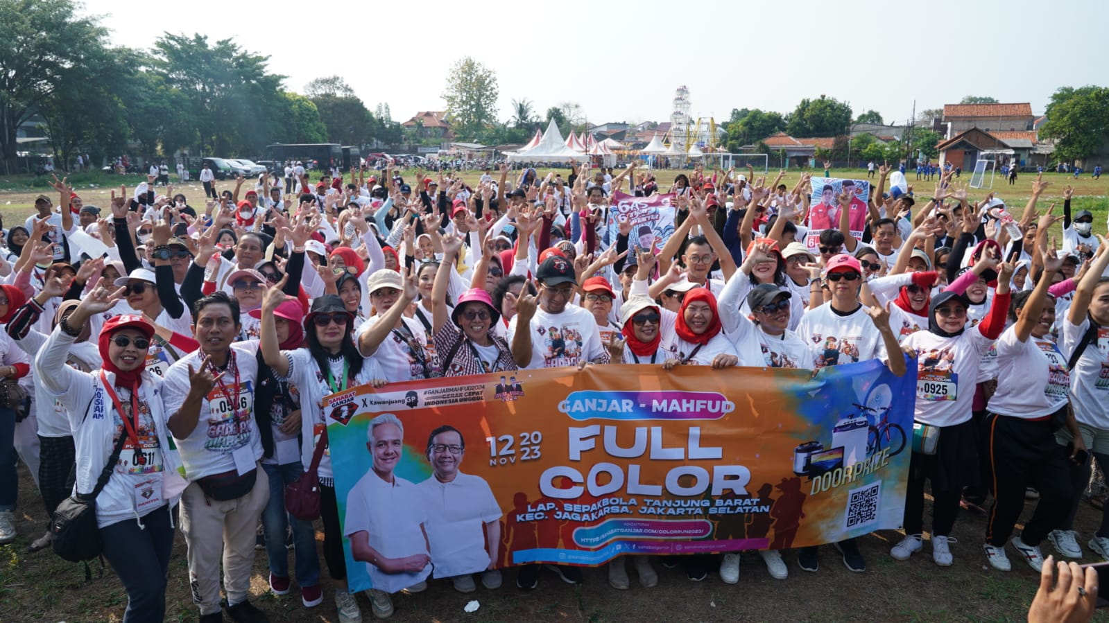 Saga gelar Color Run Seru pererat semangat Ganjar Mahfud 2024 Saga gelar Color Run Seru pererat semangat Ganjar Mahfud 2024