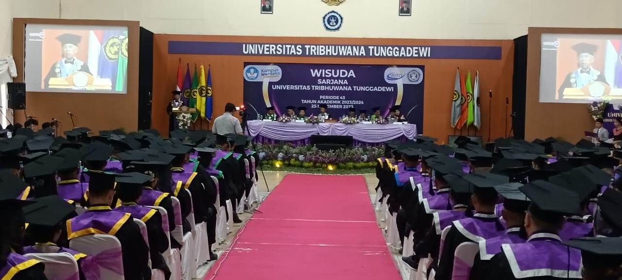 Wisuda UNITRI, Rektor harap wisudawan selalu berfikir positif Wisuda UNITRI, Rektor harap wisudawan selalu berfikir positif