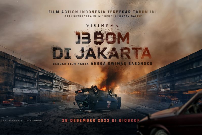 Penuh dengan aksi menegangkan, film 13 Bom di Jakarta rilis teaser baru Penuh dengan aksi menegangkan, film 13 Bom di Jakarta rilis teaser baru
