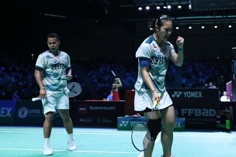 Rehan/Lisa keluar sebagai runner up Hylo Open 2023 Rehan/Lisa keluar sebagai runner up Hylo Open 2023