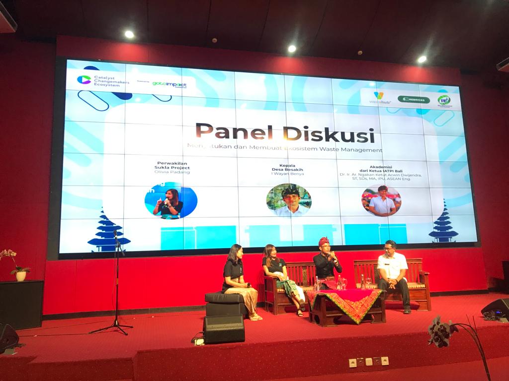 Kolaborasi semua pihak solusi penanganan sampah di Besakih 