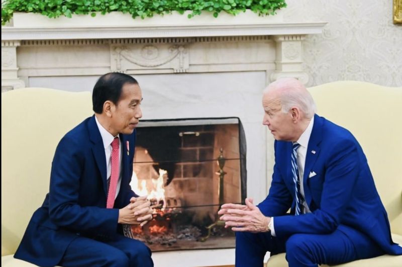 Presiden Jokowi ajak AS berkontribusi wujudkan perdamaian global Presiden Jokowi ajak AS berkontribusi wujudkan perdamaian global