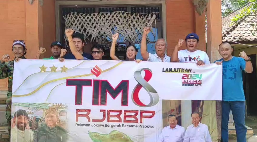 Tembus di basis-basis merah, TIM 8 Relawan Jokowi Tuk Prabowo bangun posko di Jateng dan Bali Tembus di basis-basis merah, TIM 8 Relawan Jokowi Tuk Prabowo bangun posko di Jateng dan Bali