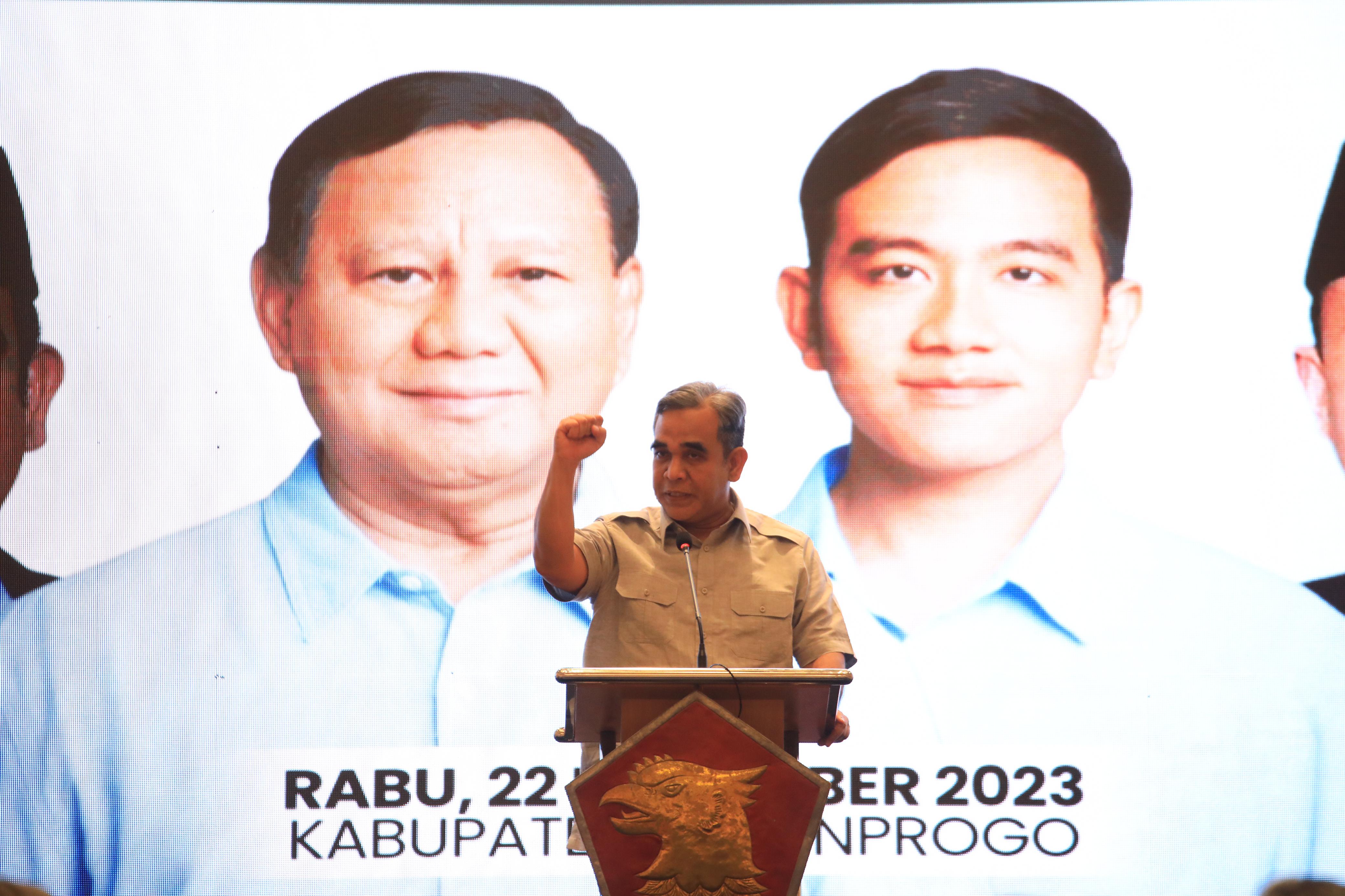 Di Yogyakarta, Sekjen Muzani serukan setiap kader Gerindra adalah timses Prabowo Di Yogyakarta, Sekjen Muzani serukan setiap kader Gerindra adalah timses Prabowo