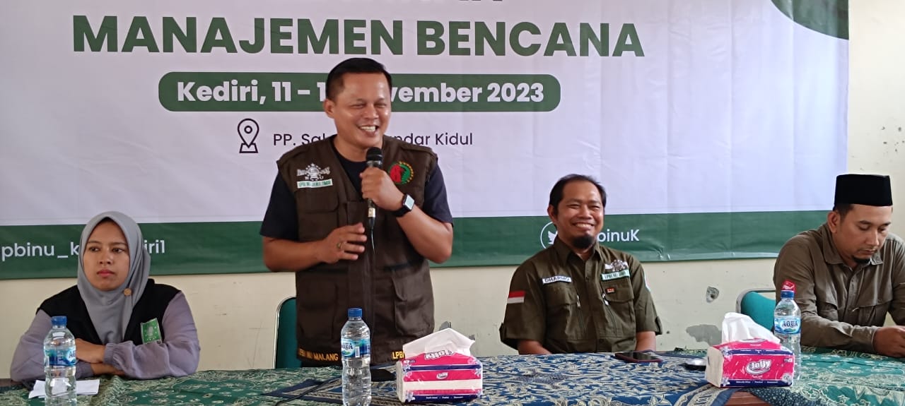 LPBI NU Kota Kediri edukasi manajemen bencana pada Pahlawan Kemanusiaan LPBI NU Kota Kediri edukasi manajemen bencana pada Pahlawan Kemanusiaan