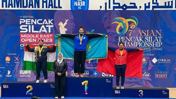 Dubes Fadjroel bangga tim pencak silat Kazakhstan raih 9 emas di kejuaraan internasional di Dubai Dubes Fadjroel bangga tim pencak silat Kazakhstan raih 9 emas di kejuaraan internasional di Dubai