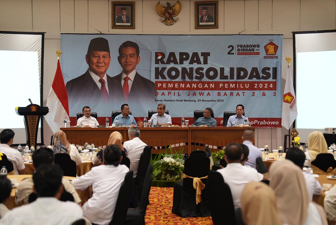 Muzani targetkan Prabowo-Gibran menang 60 persen di Jawa Barat Muzani targetkan Prabowo-Gibran menang 60 persen di Jawa Barat