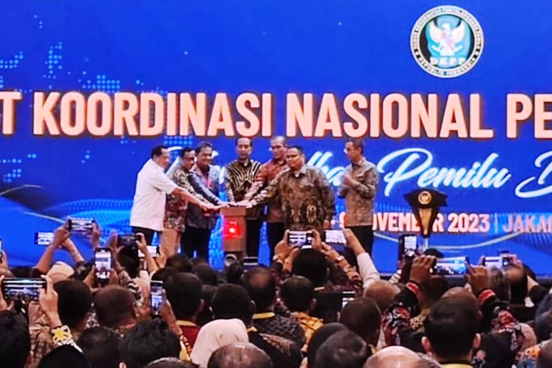 Presiden Jokowi bantah Pemilu di RI mudah diintervensi Presiden Jokowi bantah Pemilu di RI mudah diintervensi
