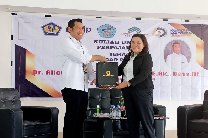 KPP Pratama Ambon edukasi mahasiswa Unpatti soal pentingnya pajak KPP Pratama Ambon edukasi mahasiswa Unpatti soal pentingnya pajak