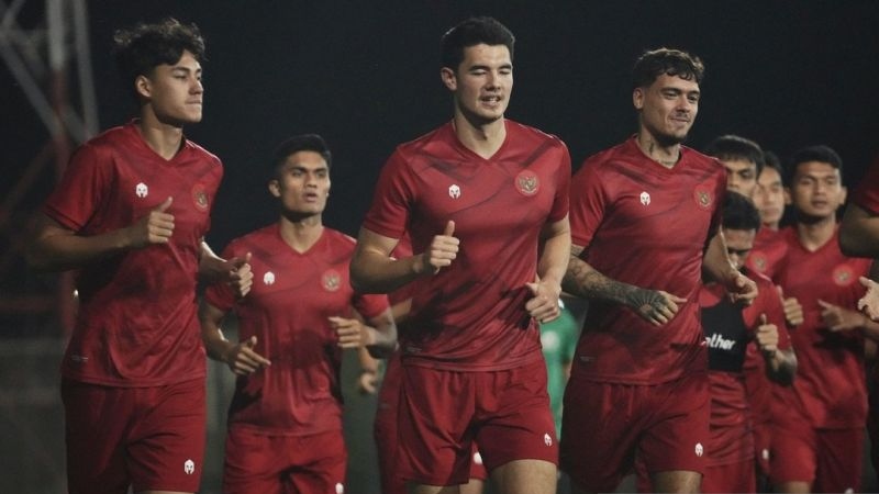 Timnas Indonesia siap tempur lawan Irak Timnas Indonesia siap tempur lawan Irak