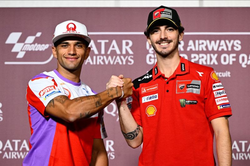 Bagnaia tak ingin lengah meski memperlebar jarak poin atas Martin Bagnaia tak ingin lengah meski memperlebar jarak poin atas Martin