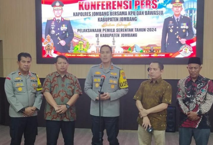 Amankan logistik Pemilu, Polres Jombang gandeng KPU dan Bawaslu pasang CCTV Amankan logistik Pemilu, Polres Jombang gandeng KPU dan Bawaslu pasang CCTV