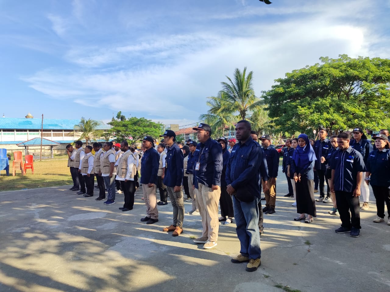 Sukses pengawasan Pemilu 2024, Bawaslu Kabupaten Jayapura gelar apel siaga Sukses pengawasan Pemilu 2024, Bawaslu Kabupaten Jayapura gelar apel siaga