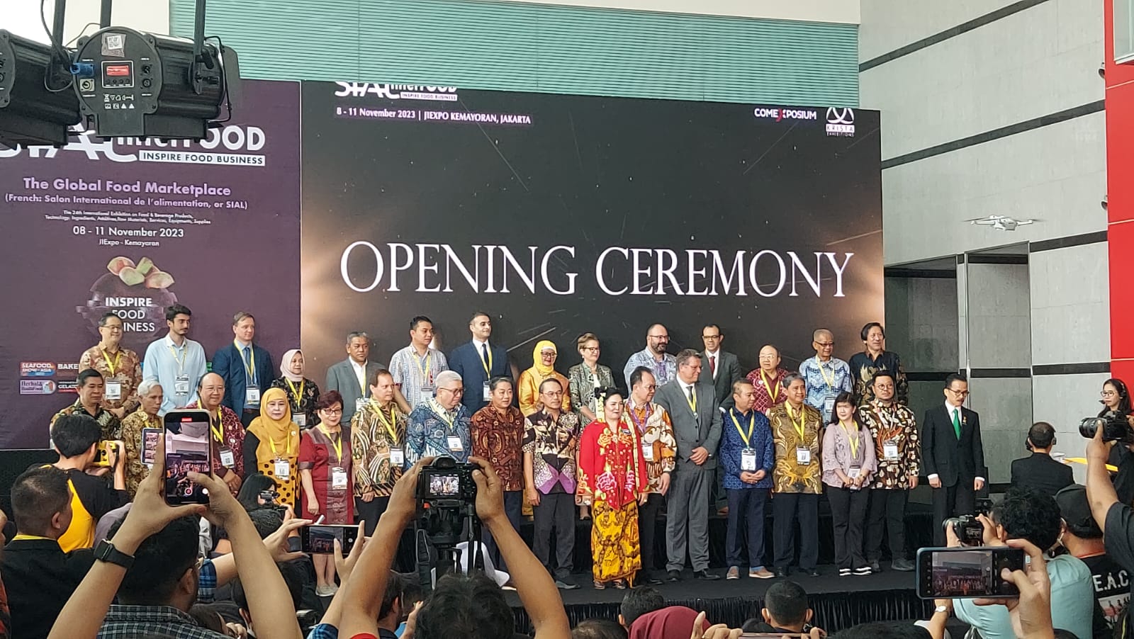 895 perusahaan dari 20 negara dan 100 UMKN hadir di pameran SIAL Interfood