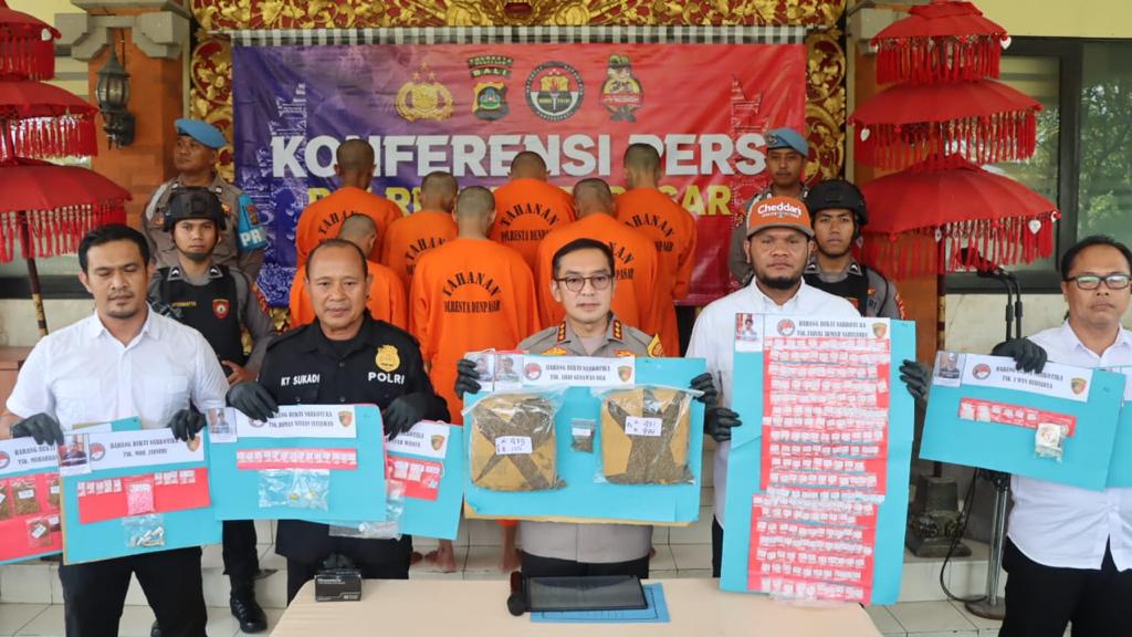 Satres Narkoba Polresta Denpasar tangkap 85 tersangka kasus dugaan narkotika Satres Narkoba Polresta Denpasar tangkap 85 tersangka kasus dugaan narkotikaÂ