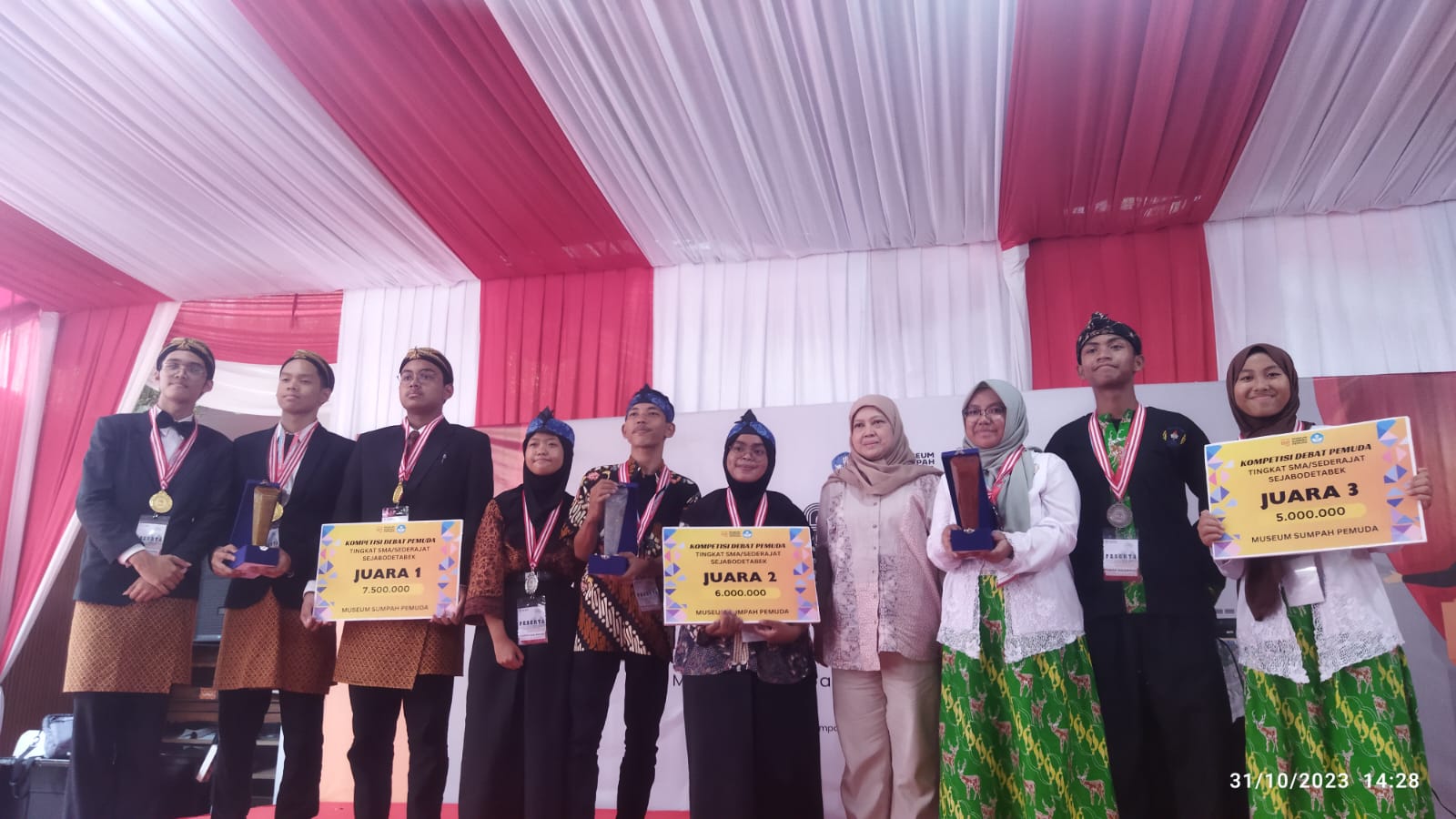 Museum Sumpah Pemuda gelar Kompetisi Debat Tingkat SLTA se-Jabodetabek. Ini juaranya!