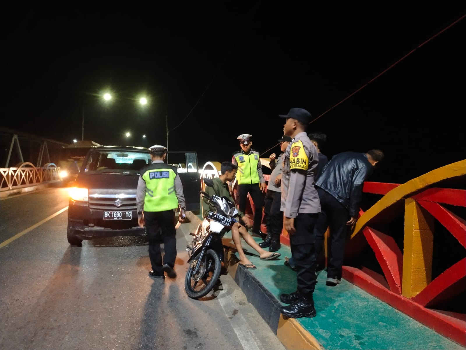 Polres Labusel antisipasi kejahatan jalanan Polres Labusel antisipasi kejahatan jalanan
