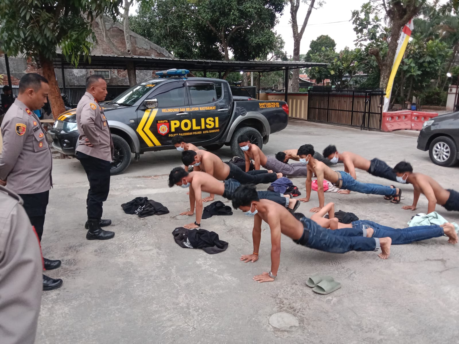 Ugal-ugalan berkendara, 10 remaja warga Baleendah diamankan petugas Ugal-ugalan berkendara, 10 remaja warga Baleendah diamankan petugas