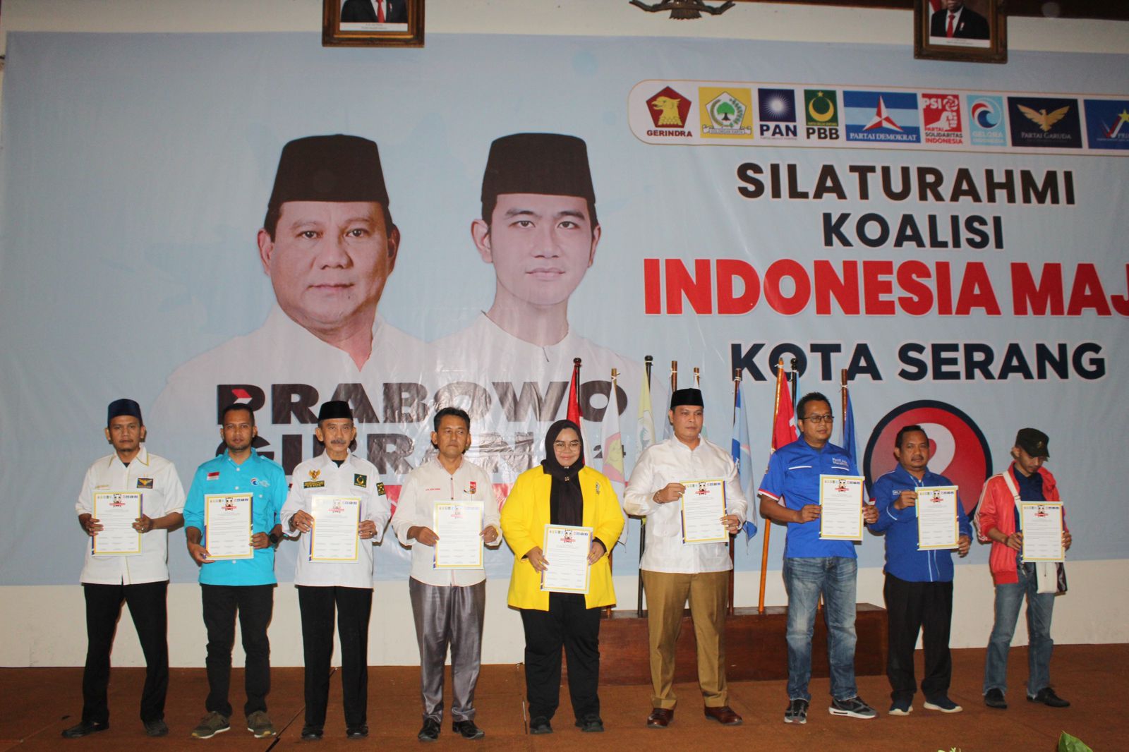 Tim kemenangan Prabowo-Gibran Kota Serang dibentuk, siap menangkan satu putaran Tim kemenangan Prabowo-Gibran Kota Serang dibentuk, siap menangkan satu putaran