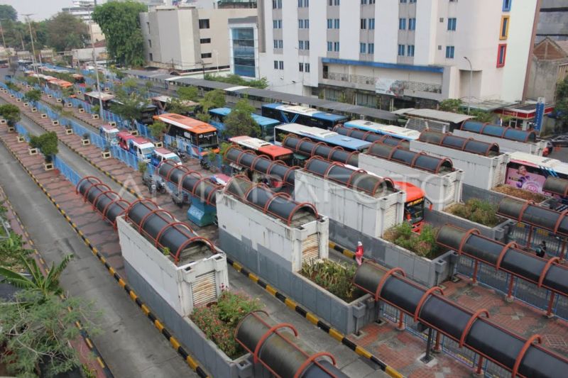 Terminal Blok M jadi kawasan transit mulai 2024 Terminal Blok M jadi kawasan transit mulai 2024