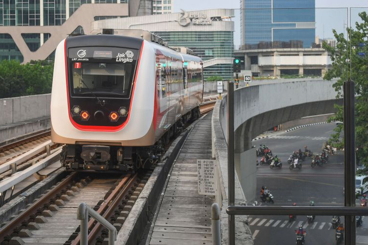 Legislator usul LRT Jakarta Fase 1 B hingga Dukuh Atas Legislator usul LRT Jakarta Fase 1 B hingga Dukuh Atas
