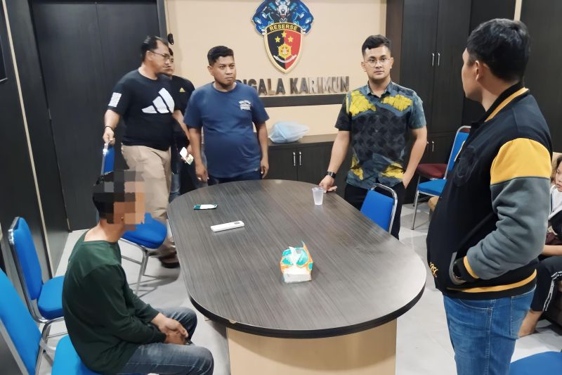 Polres Karimun amankan penyebar berita hoaks aksi begal Polres Karimun amankan penyebar berita hoaks aksi begal