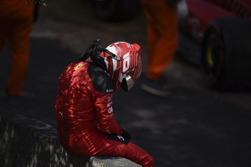 Leclerc ungkap kecewa dengan tim balap Ferrari di GP Sao Paulo Leclerc ungkap kecewa dengan tim balap Ferrari di GP Sao Paulo