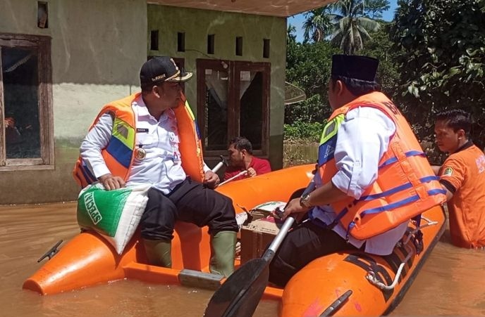 Banjir sebabkan empat desa di Aceh Jaya terisolasi