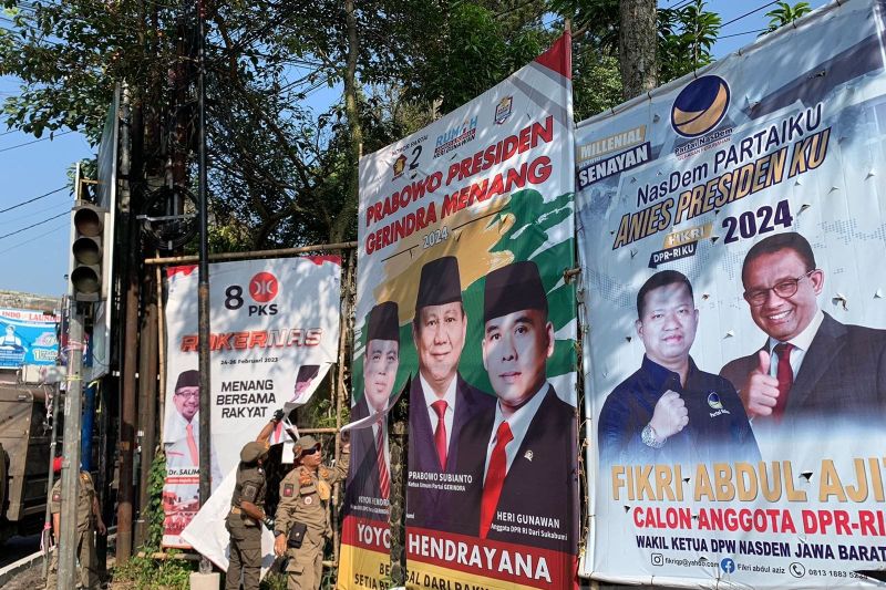 Dinas Satpol PP dan Damkar Kota Sukabumi sita belasan ribu APK