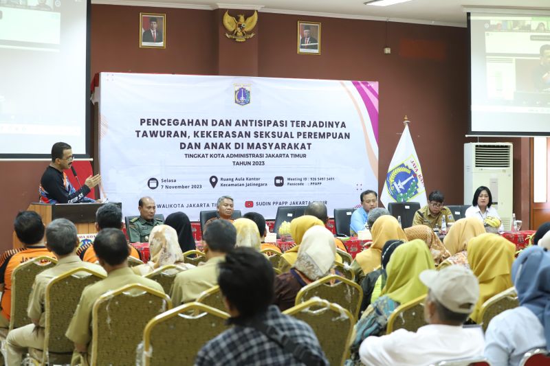 Pemkot Jaktim lakukan sosialisasi pencegahan tawuran Pemkot Jaktim lakukan sosialisasi pencegahan tawuran