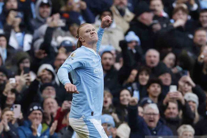Man City berbagi angka dengan Liverpool setelah bermain imbang 1-1