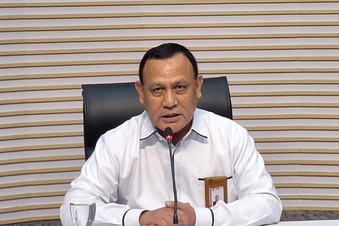 KPK tegaskan Firli Bahuri masih menjabat sebagai ketua KPK tegaskan Firli Bahuri masih menjabat sebagai ketua