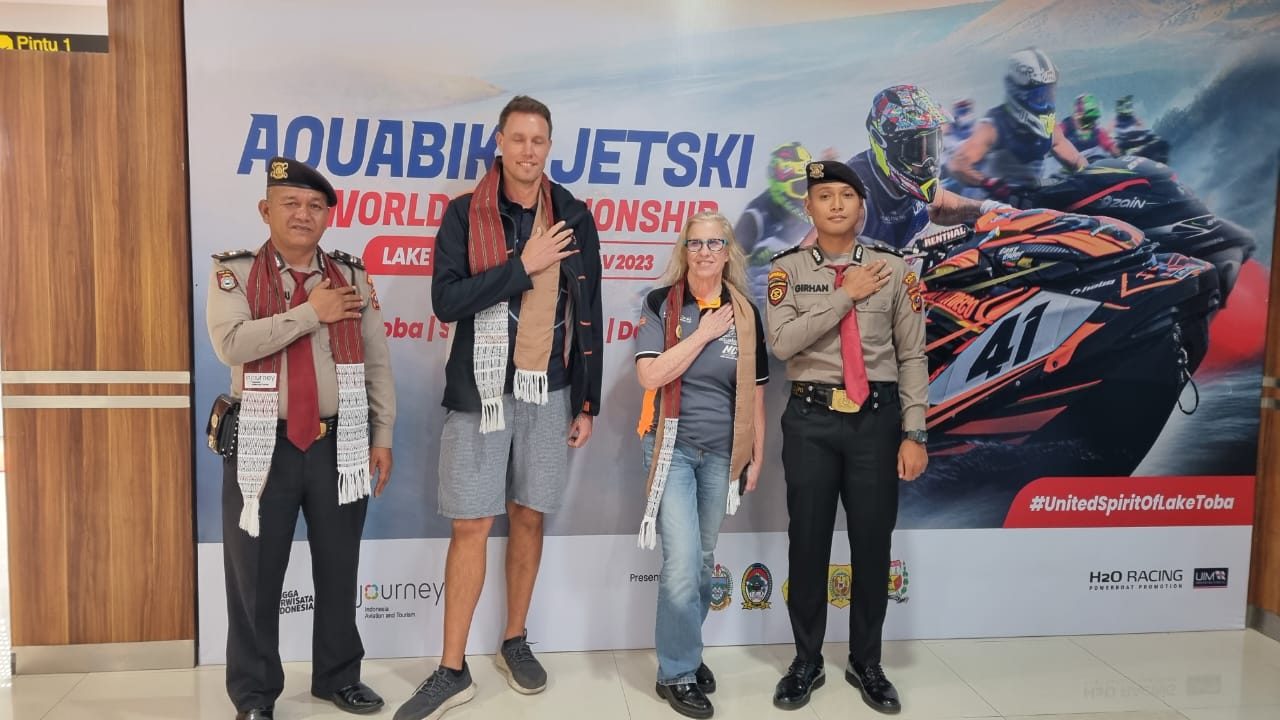 Polda Sumut hadirkan polisi pariwisata di ajang Aquabike Jetski World Championship 2023 Polda Sumut hadirkan polisi pariwisata di ajang Aquabike Jetski World Championship 2023
