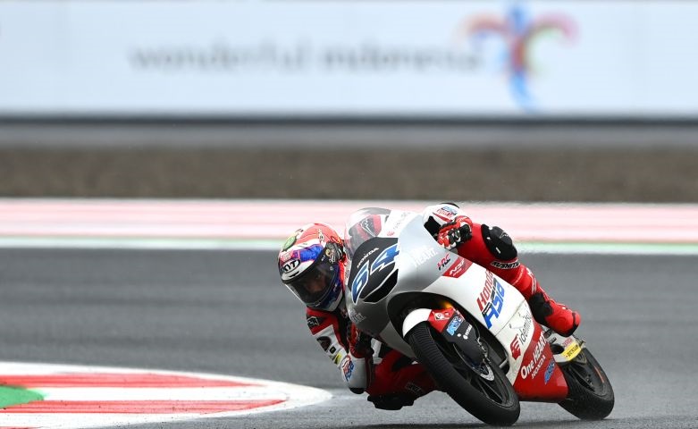 Mario Aji siap berikan performa maksimal di balapan Moto3 terakhir