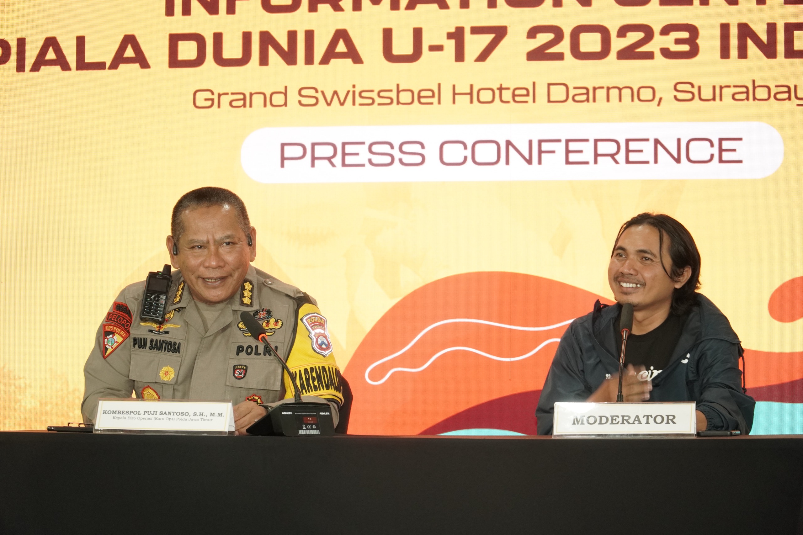 Polda Jatim terapkan pengamanan ramah anak di Piala Dunia U-17 2023 Polda Jatim terapkan pengamanan ramah anak di Piala Dunia U-17 2023