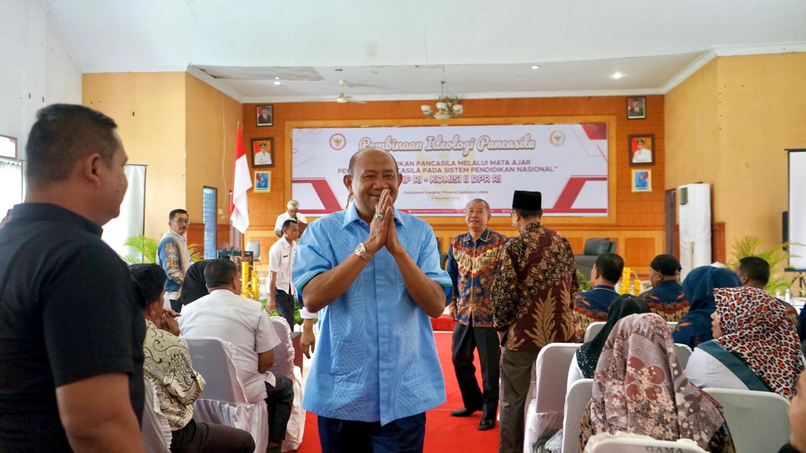 Plt Bupati Langkat apresiasi sosialisasi pembinaan ideologi BPIP - Komisi ll DPR RI Plt Bupati Langkat apresiasi sosialisasi pembinaan ideologi BPIP - Komisi ll DPR RI