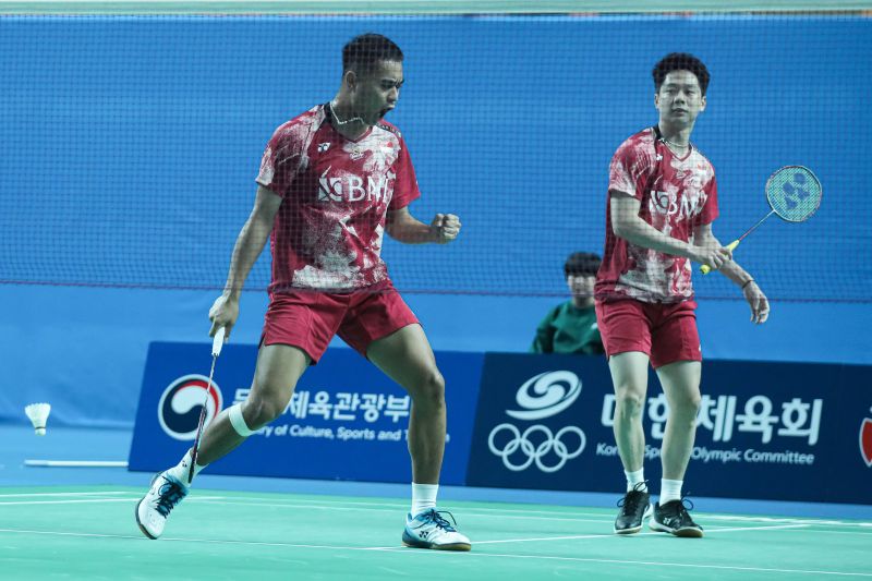 Kevin/Rahmat awali Korea Masters dengan kemenangan