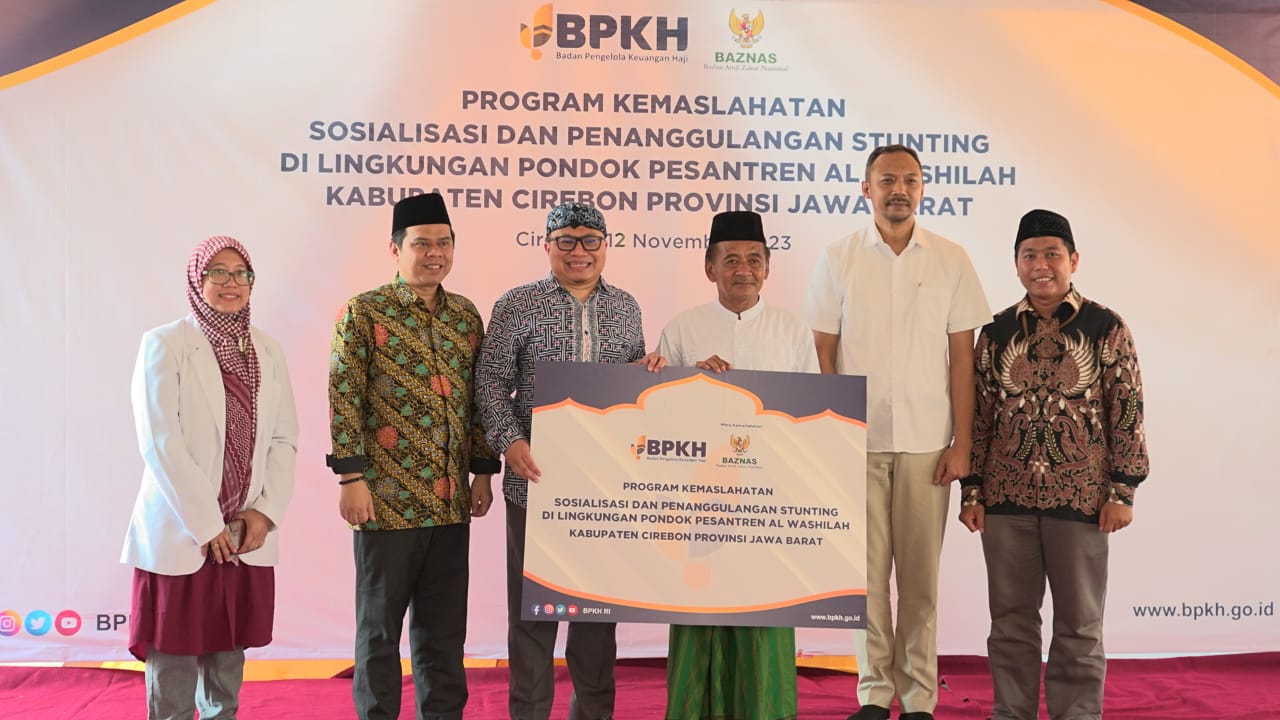 BPKH-BAZNAS serahkan 1.500 paket penanggulangan stunting di Yayasan Al Washilah Cirebon BPKH-BAZNAS serahkan 1.500 paket penanggulangan stunting di Yayasan Al Washilah Cirebon