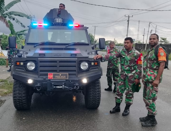 Jelang Pemilu 2024, Kodim 1710/Mimika gelar patroli gabungan antisipasi kerawanan
