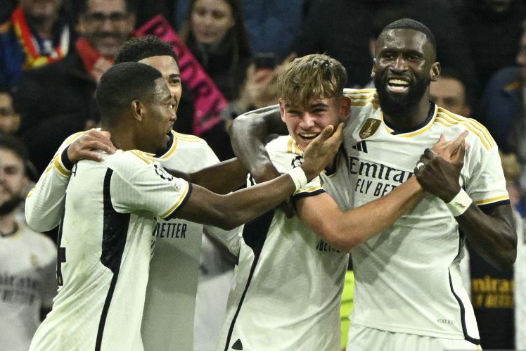 Real Madrid lolos 16 besar Liga Champions sebagai juara Grup C