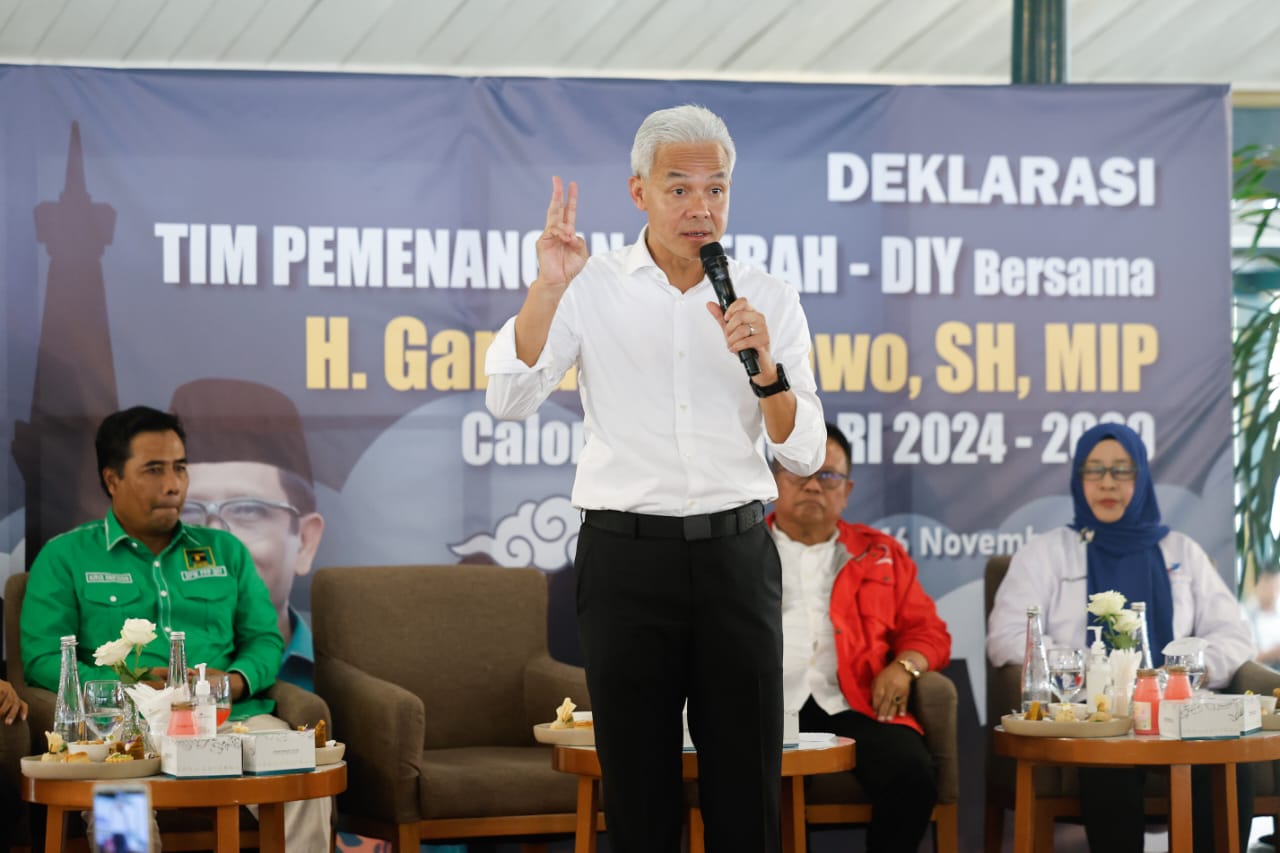 Ganjar janji hadirkan banyak lapangan perkerjaan, pendidikan dan kesehatan berkualitas Ganjar janji hadirkan banyak lapangan perkerjaan, pendidikan dan kesehatan berkualitas