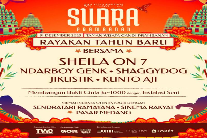 TWC hadirkan Swara Prambanan saat senja akhir tahun 2023 TWC hadirkan Swara Prambanan saat senja akhir tahun 2023