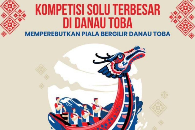 Lomba dayung ramaikan Aquabike Jetski World Championship Danau Toba
