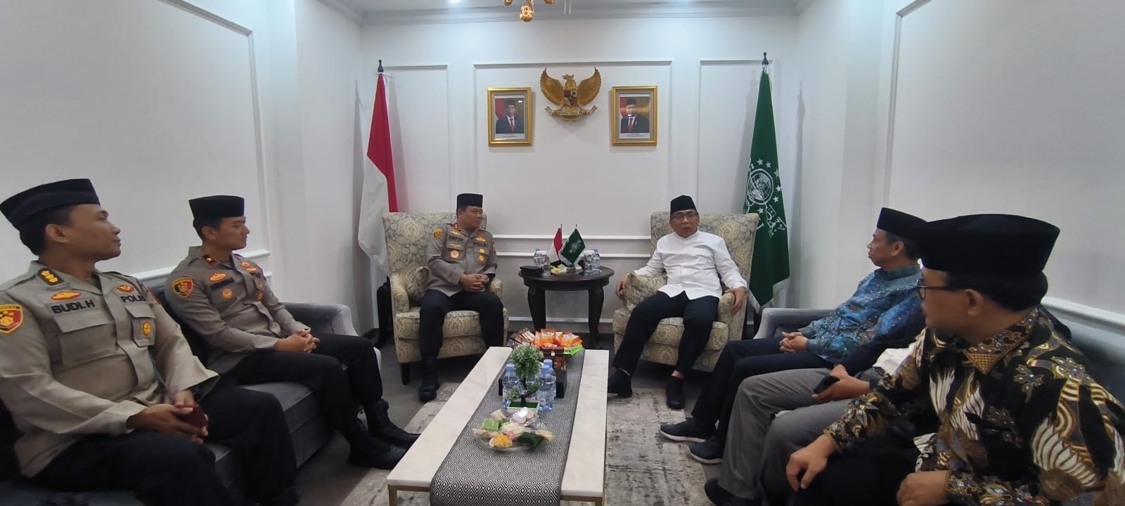 Dikunjungi Kaops NCS, Gus Yahya nilai Polri berhasil jaga ketentraman jelang Pemilu Dikunjungi Kaops NCS, Gus Yahya nilai Polri berhasil jaga ketentraman jelang Pemilu