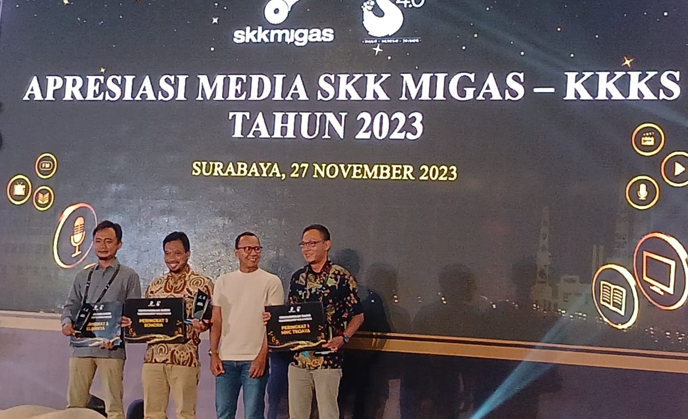 Radio Elshinta dapat penghargaan apresiasi media hulu migas 2023