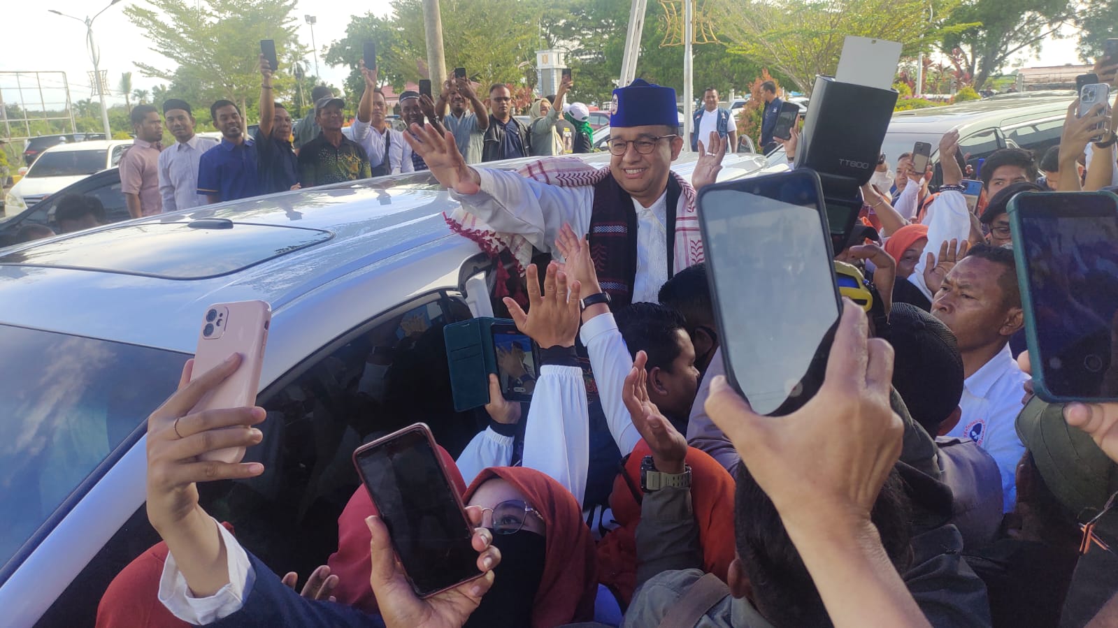 Bacapres Anies Rasyid Baswedan sapa warga Aceh, Peuhaba? Bacapres Anies Rasyid Baswedan sapa warga Aceh, Peuhaba?