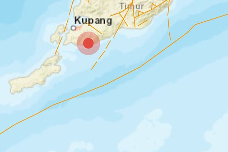 Gempa 6,6 magitude guncang Kota Kupang Kamis pagi Gempa 6,6 magitude guncang Kota Kupang Kamis pagi